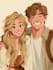 create a disney cartoon illustration
