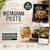 create instagram posts for your restaurant