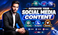 automate social media content creation and posting with n8n ai