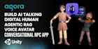 build ai talking digital human agentic rag voice avatar conversational npc app