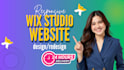 create wix studio website, wix redesign, development and wix ecommerce website