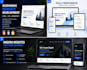 build a resposive website using HTML CSS and javascript