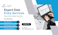 do expert data entry, transcription, and design