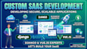 develop a custom saas web application using django and vue js