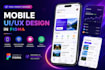 design mobile app ui ux in figma ios android