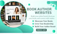 design author website, ebook website, book author website, ebook landing page