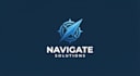 design a modern and professional navigation logo