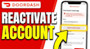 do lyft, spark, doordash, instacart reactivation account