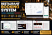 setup resdiary, designmynight, opentable restaurant booking system