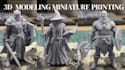 sculpt 3d miniature model tabletop mini figures warhammer 40k 3d printing model