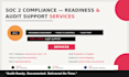 perform soc 2 compliance and soc 2 audit readiness services