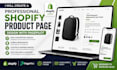 design a high converting shopify product page with pagepilot