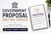 write professional government contract proposals and bid responses