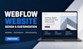 design and customize a webflow website