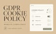 draft a gdpr compliant cookie policy for your website