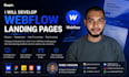convert your figma design to a responsive webflow website