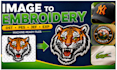do embroidery digitizing, logo, digitize image to dst pes