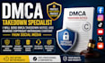 takedown copyright content from social media