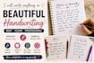 write anything with my clean and attractive handwriting