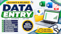 do accurate data entry