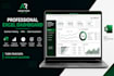 create an excel business KPI dashboard and project tracker