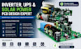 design custom inverter, ups and solar power electronics bldc motor driver pcb
