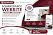 design, redesign, or build a professional squarespace website