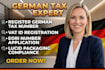 register german tax number vat id eori lucid for compliance