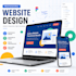 design a modern, responsive website in figma