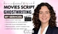 write movie script, screenplay feature film script, script editing comedy script