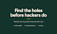 do a website security audit and penetration test with a fix report