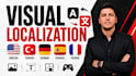 translate and localize your designs, graphics and game content