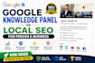 create google knowledge panel or local SEO for person and business