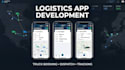 build truck booking app, logistics dispatch and delivery tracking app