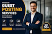 provide guest post backlinks, SEO guest posting service