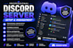 create a professional discord server setup for your community
