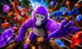 create a high quality gorilla tag gaming thumbnail fast