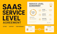 draft a professional saas service level agreement sla