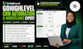 build gohighlevel CRM automation and workflows