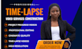 create a cinematic construction progress time lapse video