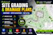 create site grading, drainage, contour, spot elevation and cut fill plans