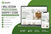 design a professional shopify store for your business