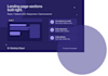 build a single landing page section with react, tailwind CSS