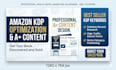 amazon KDP optimization and design a plus content
