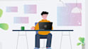 make interactive rive, lottie animation mascot ui animation state machine web