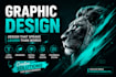 create impressive graphics with a modern style
