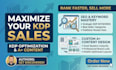 optimize KDP keywords and create amazon a plus content