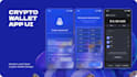 develop crypto wallet app, fintech app, blockchain app, exchange website
