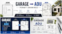 create california garage conversion adu permit drawings