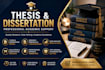edit proofread thesis dissertation and reseach proposal